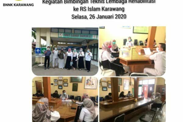 KEGIATAN BIMBINGAN TEKNIS LEMBAGA REHABILITASI RUMAH SAKIT ISLAM KARAWANG